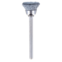Dremel 26150442JA 442 13mm Cup Shape Carbon Steel Brush Multipack. ..