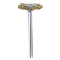 Dremel 26150537JA 537 3.2mm End Shape Brass Brush Multipack - Pack...