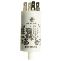 Ducati 4.16.10.03.64 3uf Plastic Case Motor Run Capacitor