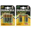 Duracell 5000394203822 ACTIVE AAA 4PK Rechargeable Batteries 900mA...