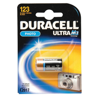 Duracell Ultra 5000394020320 123ULTRAM3 M3 Lithium Battery (Pack of 2)
