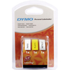 DYMO S0721800 Tape Set of 3 91241 Band Colour: Hyper-Yellow,  Silver