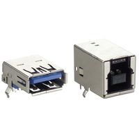 EDAC 690-009-521-013 LOOSE USB 3.0,  A type R/A Receptacle Selectiv...