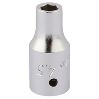 Elora 11092 4.5mm 1/4" Square Drive Hexagon Socket