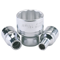Elora 24369 9/16" 1/2" Square Drive Bi-hexagon Socket