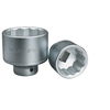 Elora 67434 65mm 1" Square Drive Bi-hexagon Socket