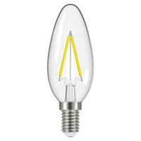 Energizer® S12856 LED SES (E14) Candle Filament Dim Bulb Warm Whit...