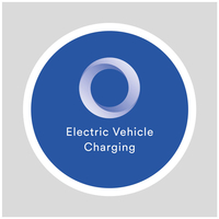 EO Charging Post Mounted EV Charger Sign - EV Charging