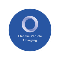EO Charging Wall Mounted EV Charger Sign - EV Charging