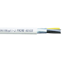Faber Kabel 020312 Shielded Flame-retardant (N)YM(St)-J 3 x 2.5mm²...
