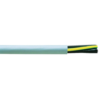 Faber Kabel 031526 Control Cable Flame-retardant H05VV5-F 4 x 1.5m...