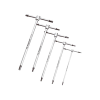 Facom 84TC.JE5 T-Handle Hexagon Key Set 5 Piece Metric (3-8mm)