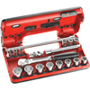 Facom JL.DBOX112PB 12 Point Metric Socket Set 3/8in Drive Detectio...
