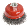 Faithfull 0115014130 Wire Cup Brush 150mm M14x2,  0.30mm Steel Wire