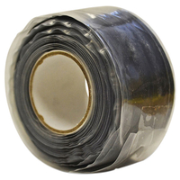Faithfull 0822253BKCLM-TB Silicone Tape 25mm x 3m Black