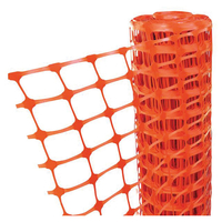Faithfull 0950-ORANGE-4KGTB Orange Barrier Fencing 1m x 50m