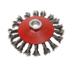 Faithfull 12100101500 Conical Wire Brush 100mm M10x1.5 Bore,  0.50m...