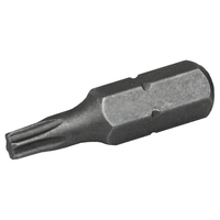 Faithfull 13003 Star S2 Grade Steel Screwdriver Bits TX20 x 25mm (...