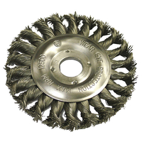 Faithfull 1512522150 Circular Wire Brush 125 x 12mm 22.2mm Bore 0....