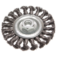 Faithfull 4311514135 Circular Wire Brush 115 x 12mm M14x2 Bore 0.3...