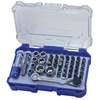 Faithfull FAISBSET42 Screwdriver Bit and Socket Set,  42 Piece