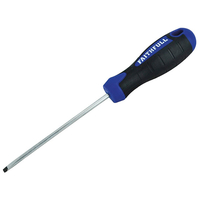 Faithfull FAISDP150 Soft Grip Screwdriver Parallel Slotted Tip 5.5...