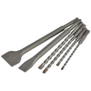 Faithfull FAISDSSET6BP SDS Plus Chisel & Drill Bit Set,  6 Piece