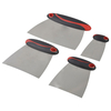 Faithfull FAISGFILLERS Stainless Steel Filler & Spreader Set,  4 Piece