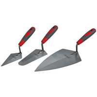 Faithfull FAISGTSET3 Soft Grip Trowel Set,  3 Piece