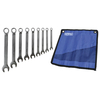 Faithfull FAISPASETC9R Combination Spanner Set with Roll,  9 Piece