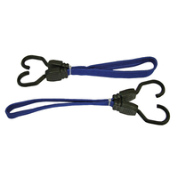 Faithfull FAITDBUNG36 Flat Bungee Cord 90cm (36in) Yellow 2 Piece