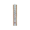 Faithfull FAITHBEECH Thermometer Wall Beech Silver 200mm