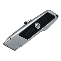 Faithfull FAITKRSAFETY Safety Trimming Knife with Auto Retracting. ..