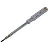 Faithfull FHT-106 Mains Tester 140 x 2.9mm 100-250 Volt