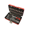 Faithfull FTC141007003 Socket Set of 43 Metric 1/4in Square Drive