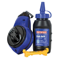 Faithfull HXQ-0023 Rapid Chalk Line Kit 30m
