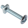 ForgeFix 25RBN512 Roofing Bolt ZP M5 x 12mm Bag 25