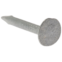 ForgeFix 500NLELH25GB Clout Nail Extra Lge Head Galvanised 25mm Ba...