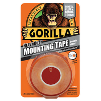 Gorilla Glue 3044200 Gorilla Heavy-Duty Mounting Tape 25.4mm x 1.5...