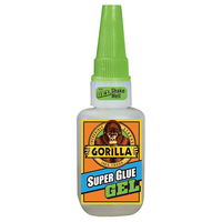 Gorilla Glue 4044600 Gorilla Superglue Gel 3g (Twin Pack)
