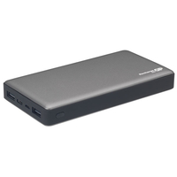 GP Batteries GPACCMP15001 M-Series Portable PowerBank,  15, 000mAh Grey