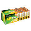 GP GPPCA15AU007 Ultra Alkaline AA Batteries Pack of 40