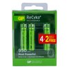 GP GPRHC103C173 ReCyko+ 950 AAA 4+2 NiMH Rechargeable Batteries