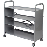 Gratnells Callero Plus Flat Shelf Unit with 4 shelves