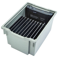 Gratnells F25 Power Tray 2 - Silver