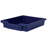 Gratnells Shallow Education Storage Tray 312 x 427 x 75mm Midnight...