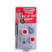 Gripit GPMIRKIT Mirror Kit,  Clam Pack
