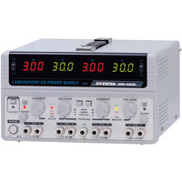 GW Instek GPS-3303 195W Triple Output DC Power Supply 0-30V 0-3A +...