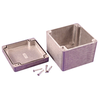 Hammond 1550Z137 Diecast Enclosure (Thick Wall,  121 x 121 x 102mm)...