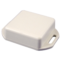 Hammond 1551QFLGY Miniature Plastic Enclosure Flanged 40 x 40 x 15...